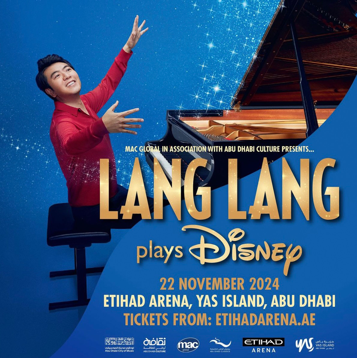 Lang Lang plays Disney Plakat