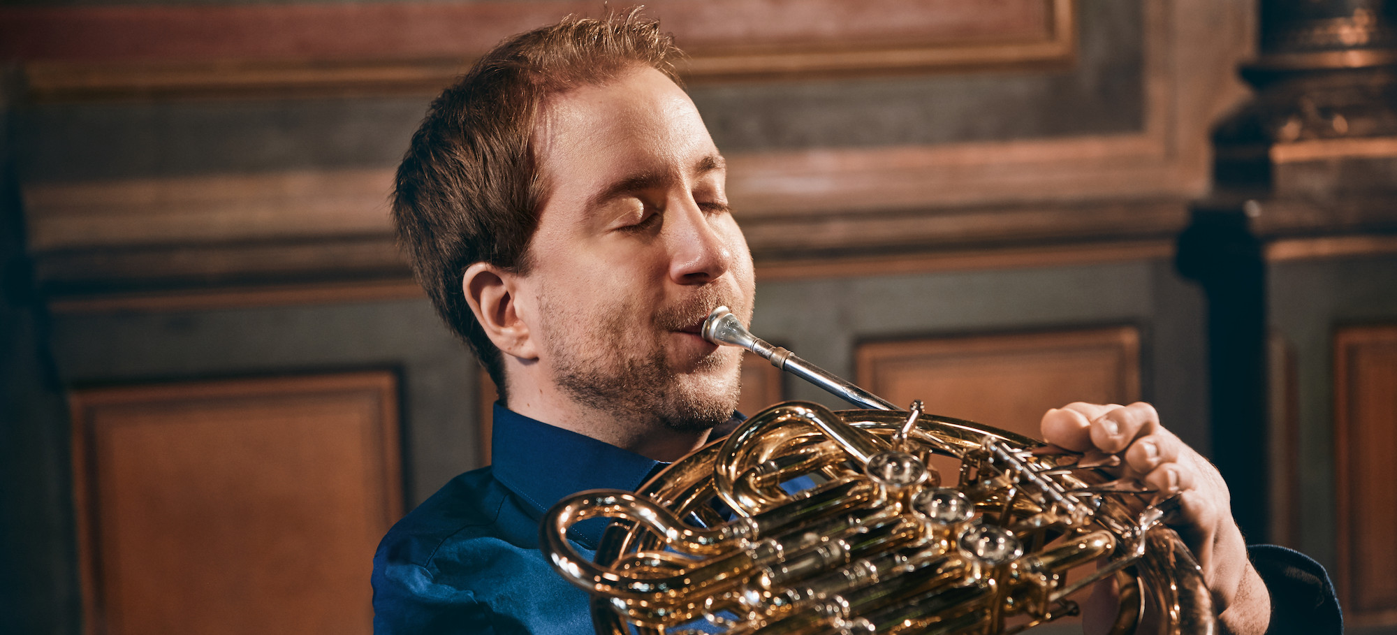 Felix Klieser am Horn